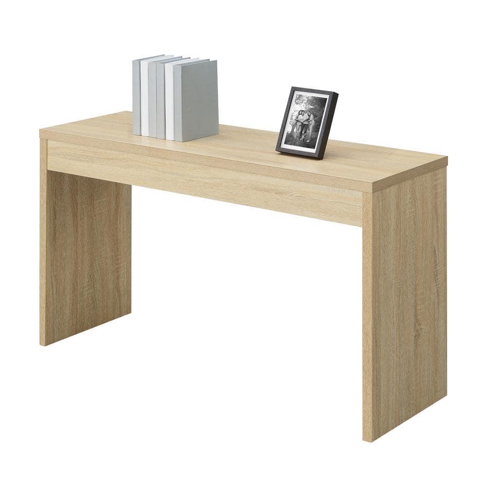Convenience Concepts Northfield Hall Console in Weathered White Wood Finish
