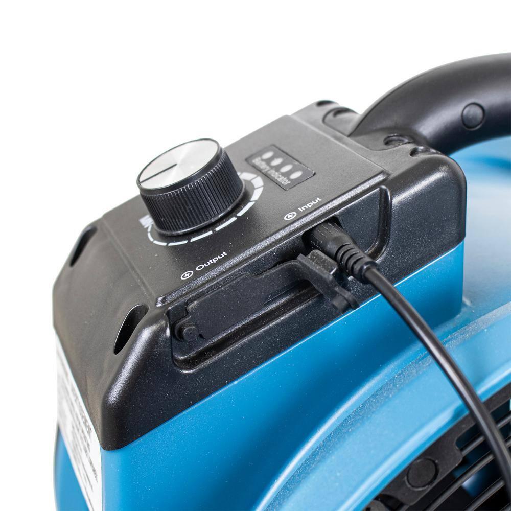 Xpower FM-65B 3-Speed Rechargeable 900 CFM Outdoor Misting Fan