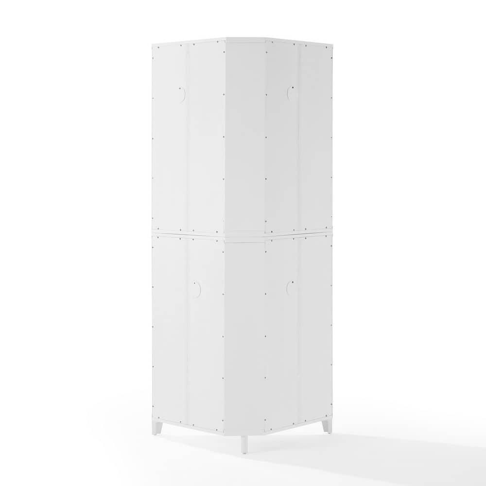 Crosley Furniture Roarke Corner Kitchen Storage Pantry Cabinet