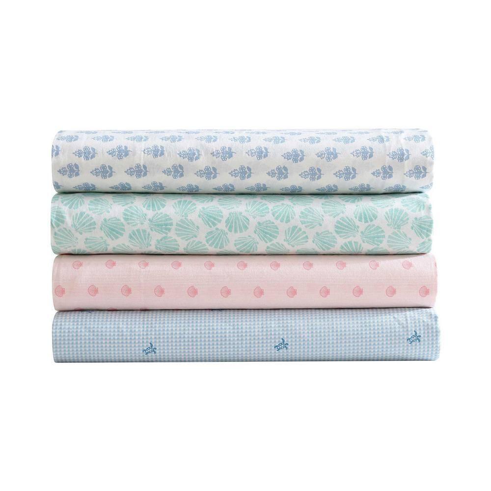 Laura Ashley Laura Ashley Printed Cotton Percale Sheet Set