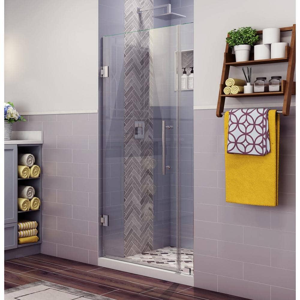 Aston SDR965EZ-SS-3832-10 Belmore Hinged Frameless Shower Door