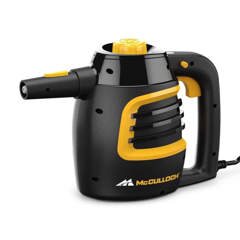 MC1230 Handheld Steam Cleaner, 10 Minute Runtime, 11 Accessories: Jet Nozzle, Brushes, & More - Built for Home, Tile, Grout, Carpet, Furniture, Car Detailing, & Commercial Deep Cleaning
