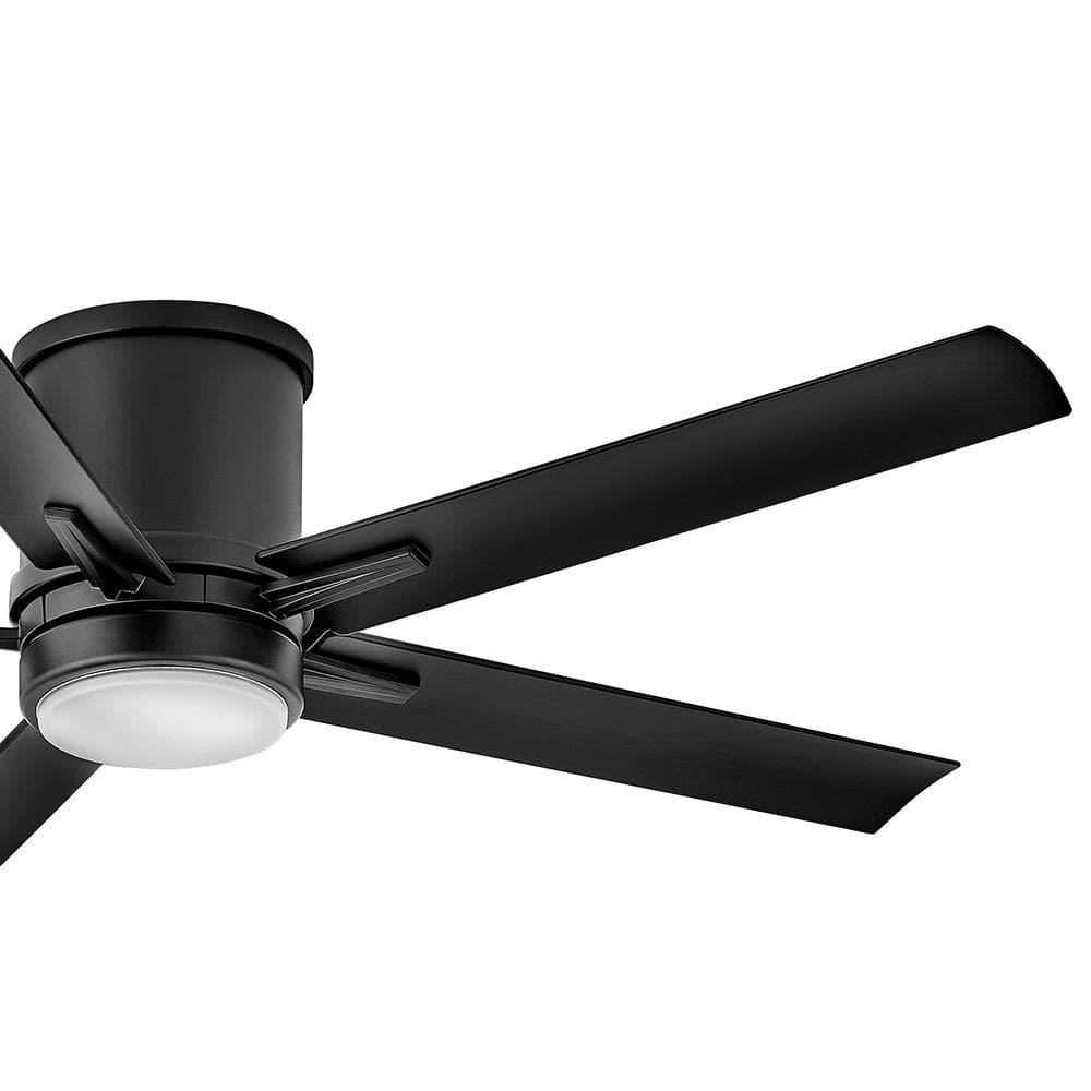 Vail Flush 52" Indoor/Outdoor Smart Ceiling Fan with Integrated LED + HIRO Remote