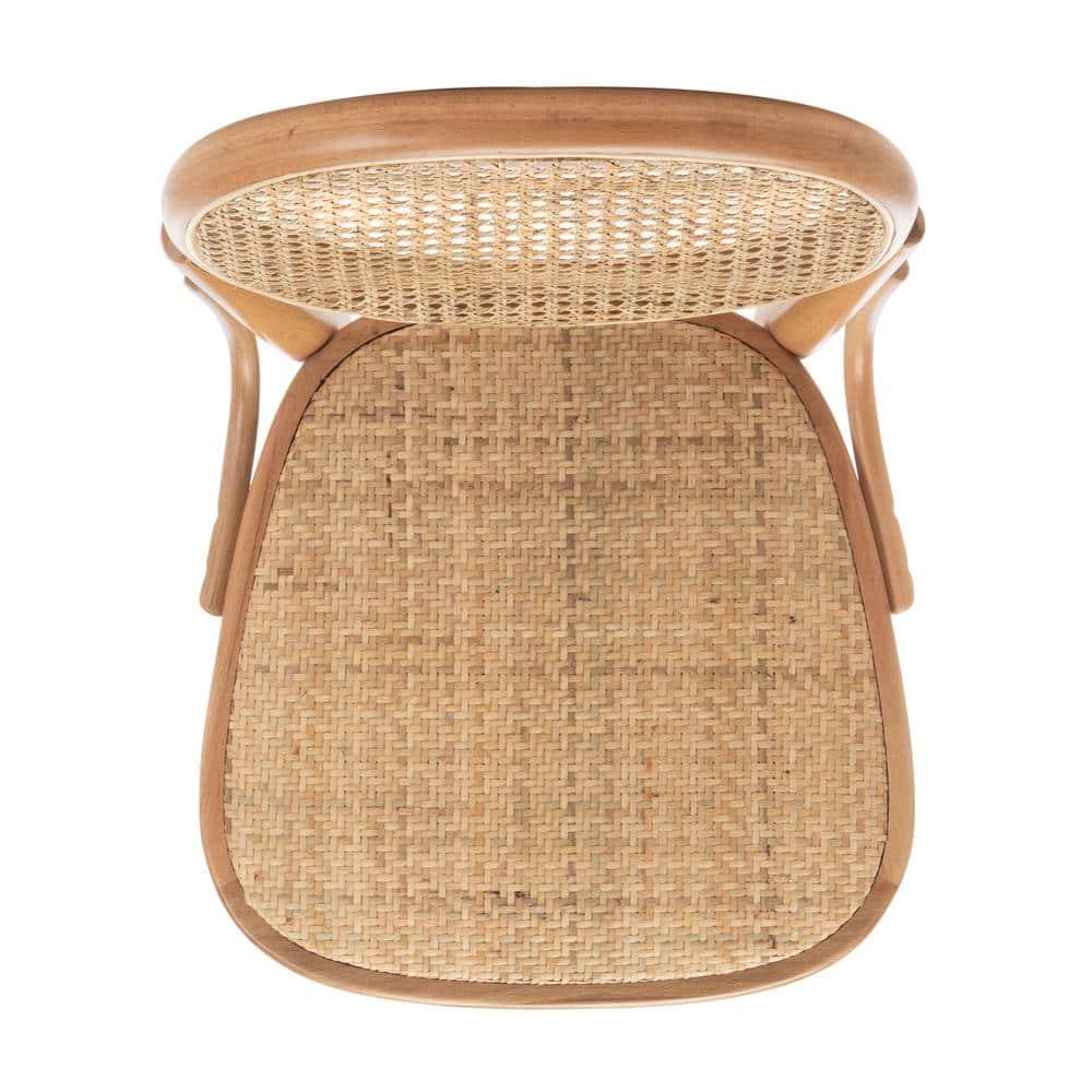 Sonia Cane Dining Chair (Set of 2) - DCH9504 - Natural - Safavieh