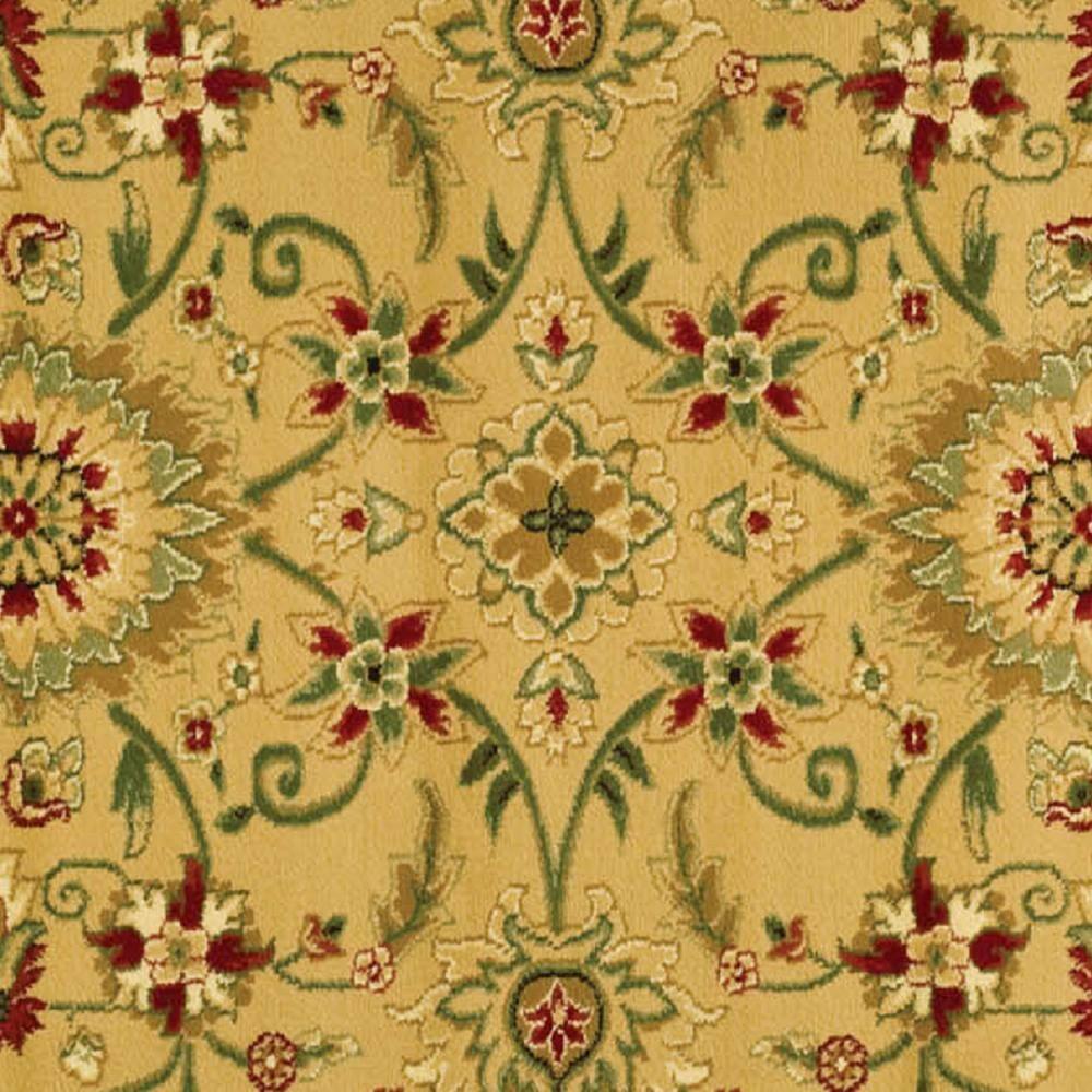 Lyndhurst LNH212 Power Loomed Area Rug - Beige/Ivory - 6'x6' - Safavieh