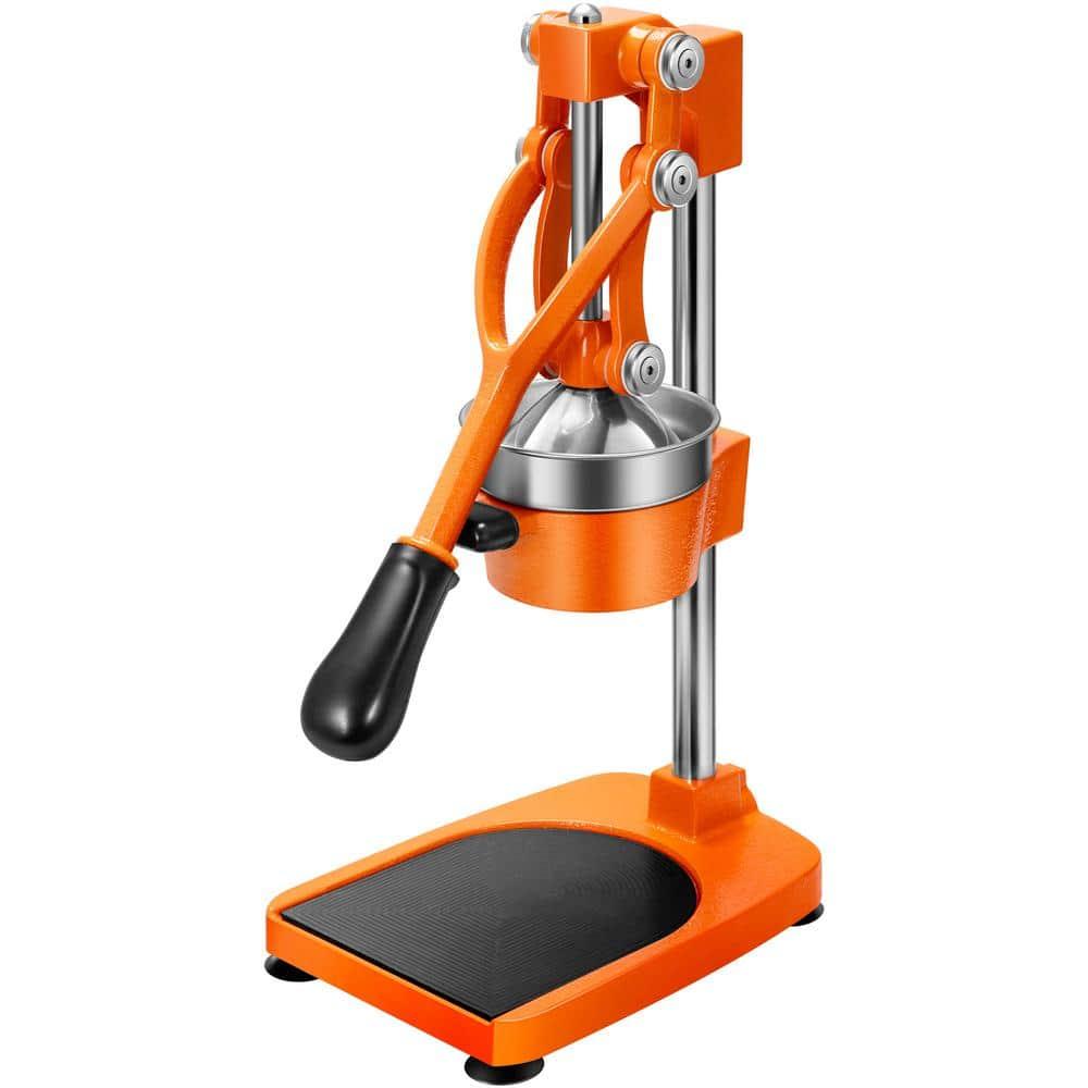 Stainless Steel Black Manual Hand Press Orange Juicer Machine