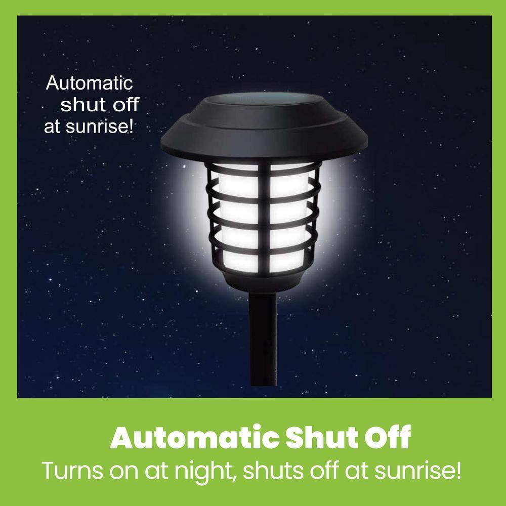 Bell + Howell Solar Pathway Lights, Bright White & Flickering Flame Solar Torches Waterproof Outdoor Lighting Landscape Lights Dusk to Dawn Auto On/Off for Garden Patio Yard- 2 Pack