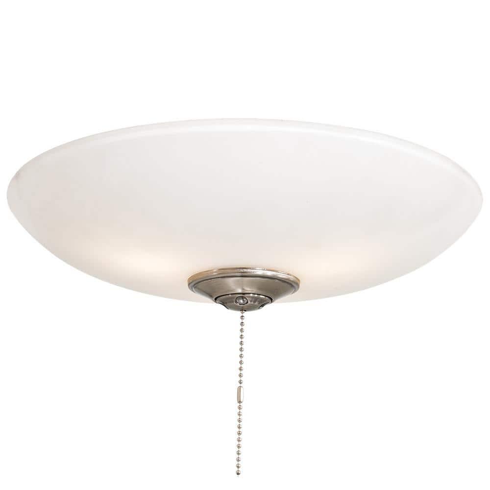 3-Light Universal LED Ceiling Fan Globe Light Kit