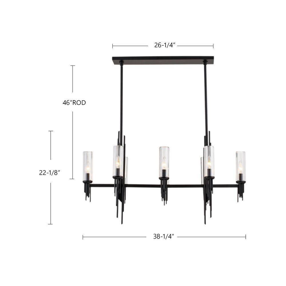 Torres 8 - Light Candle Style Pendant