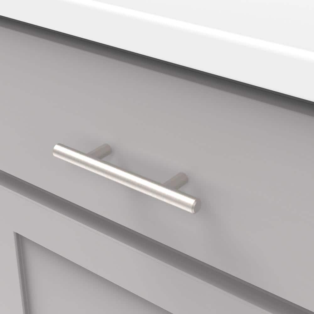 Bar Pull Kitchen Cabinet Handles, Solid Core Drawer Pulls for Cabinet Doors, 3"