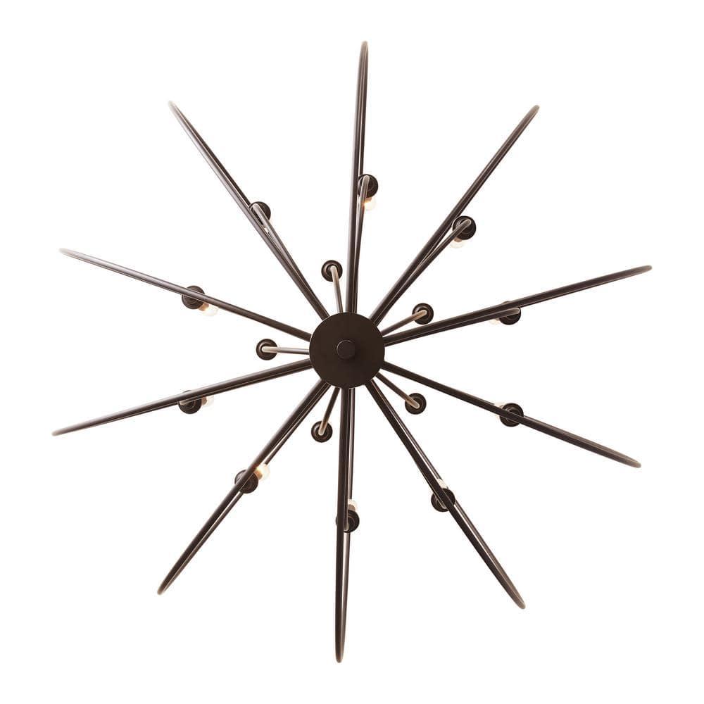 Livex Lighting - Milania - 15 Light Foyer Chandelier in Farmhouse Style - 42