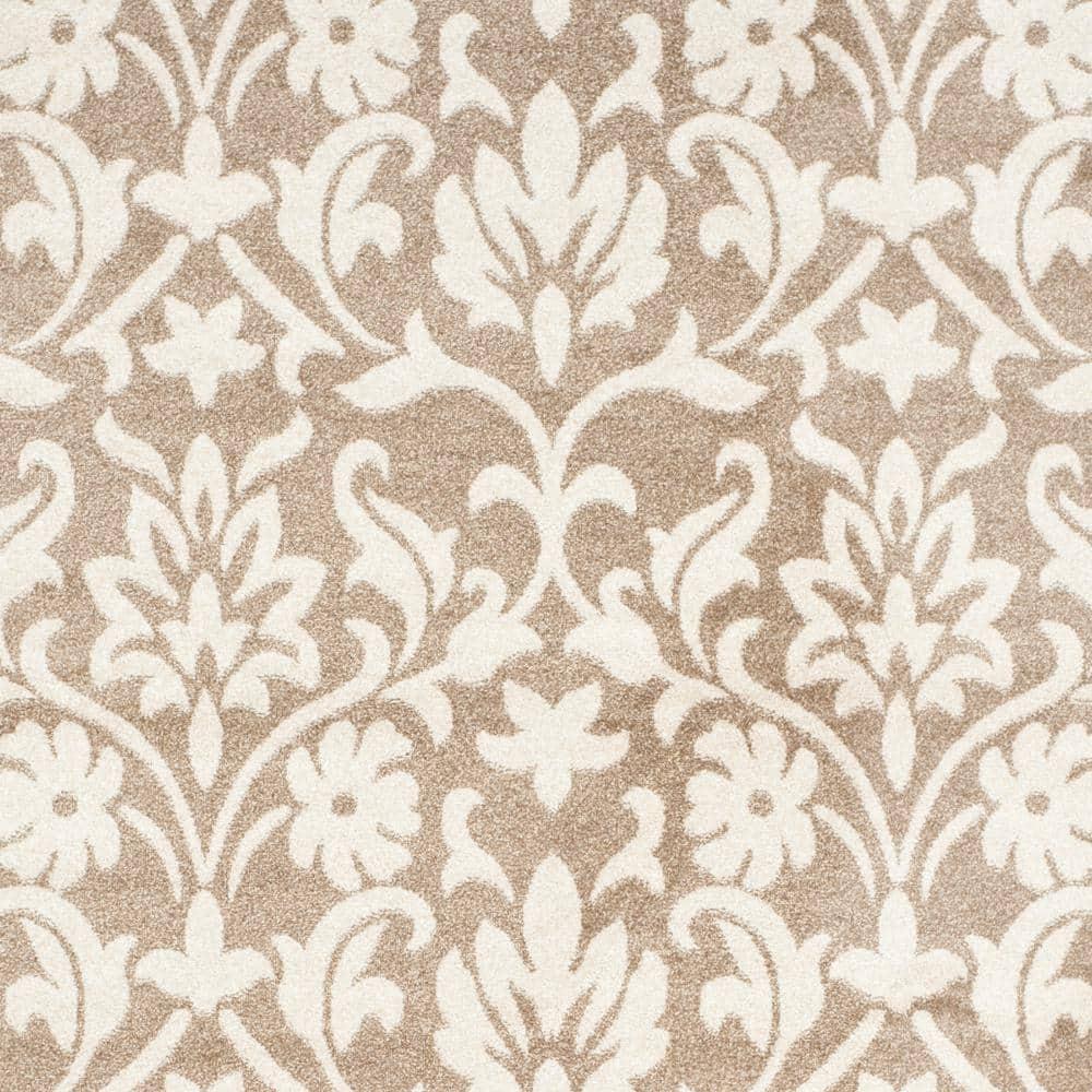 Amherst AMT424 Power Loomed Indoor Area Rug - Wheat/Beige - 8'x10' - Safavieh