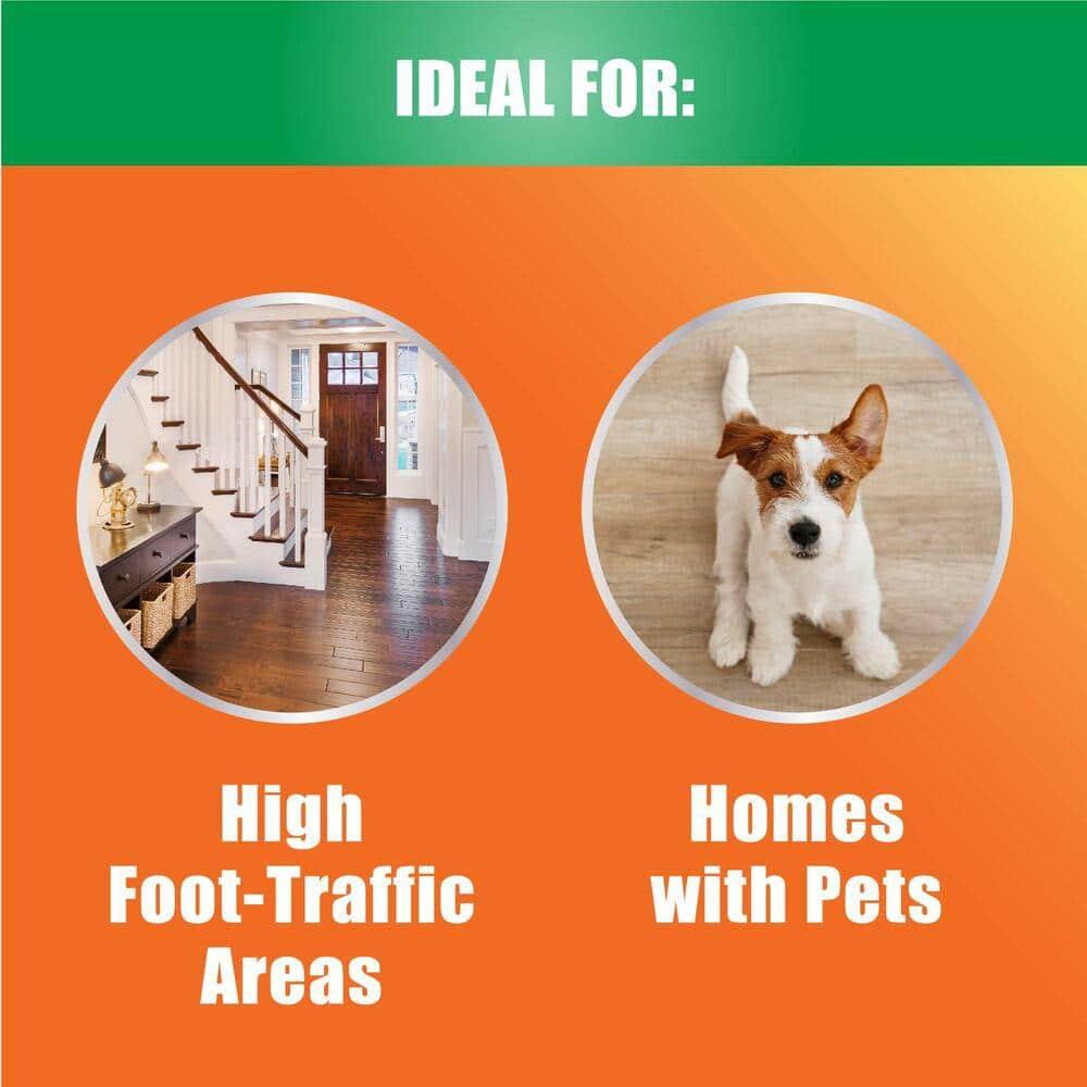 Pack of 2 Orange Glo Fresh Orange Scent 4-in-1 Monthly Polish Hardwood Floor, 24 fl oz