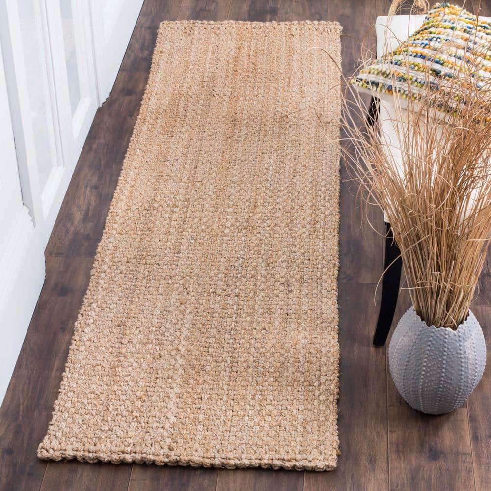 Natural Fiber NF401 Hand Woven Indoor Runner Rug - Natural - 2'3"x18' - Safavieh.