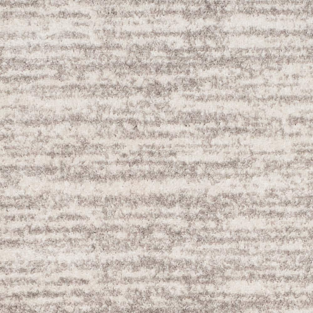 Adirondack ADR113 Machine Made Indoor Runner - Light Grey/Grey - 2'-1"x6' - Safavieh