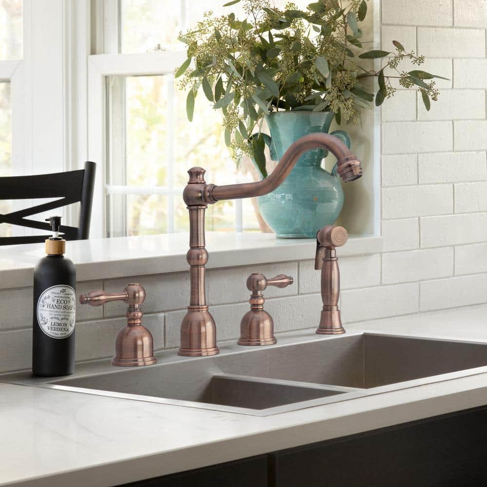 Akicon AK818-AC Akicon Kitchen Faucet with Side Spray