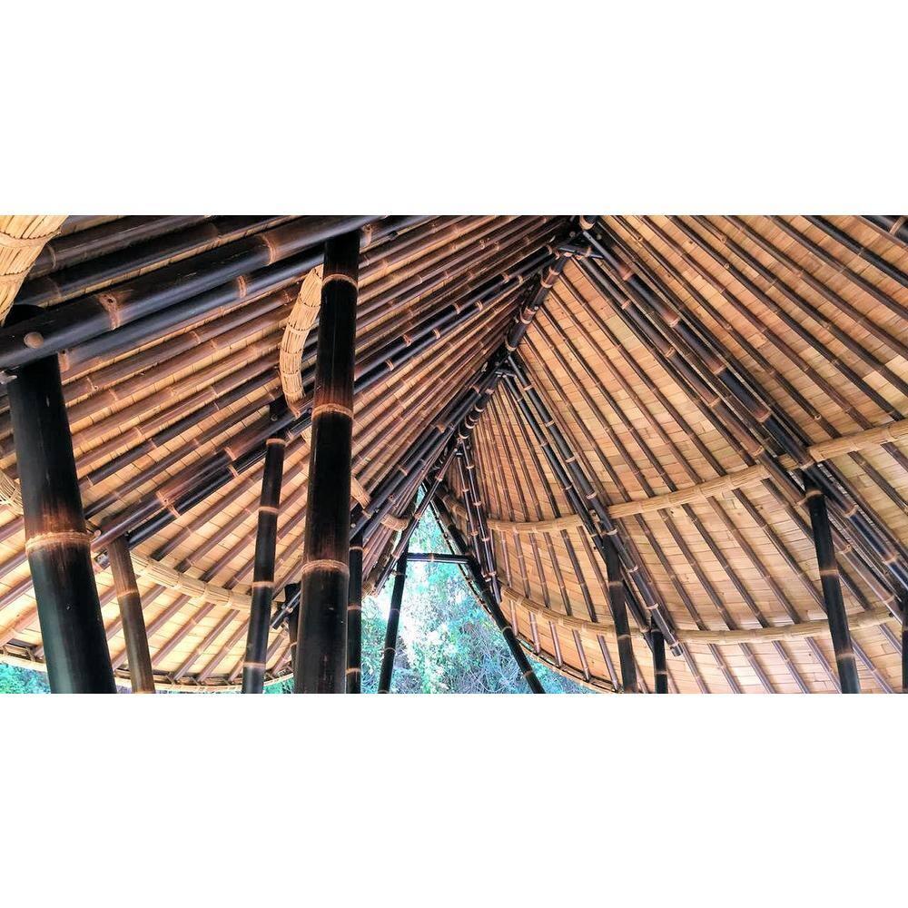 MGP Giant Black Timber Bamboo Poles | Wayfair