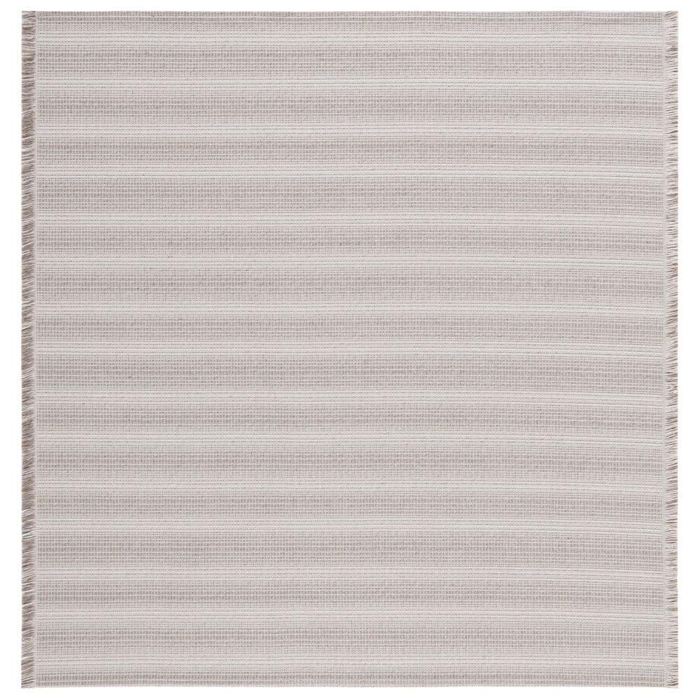 Augustine AGT501 Machine Made Indoor Area Rug - Ivory/Taupe - 6'-4"x6'-4" - Safavieh