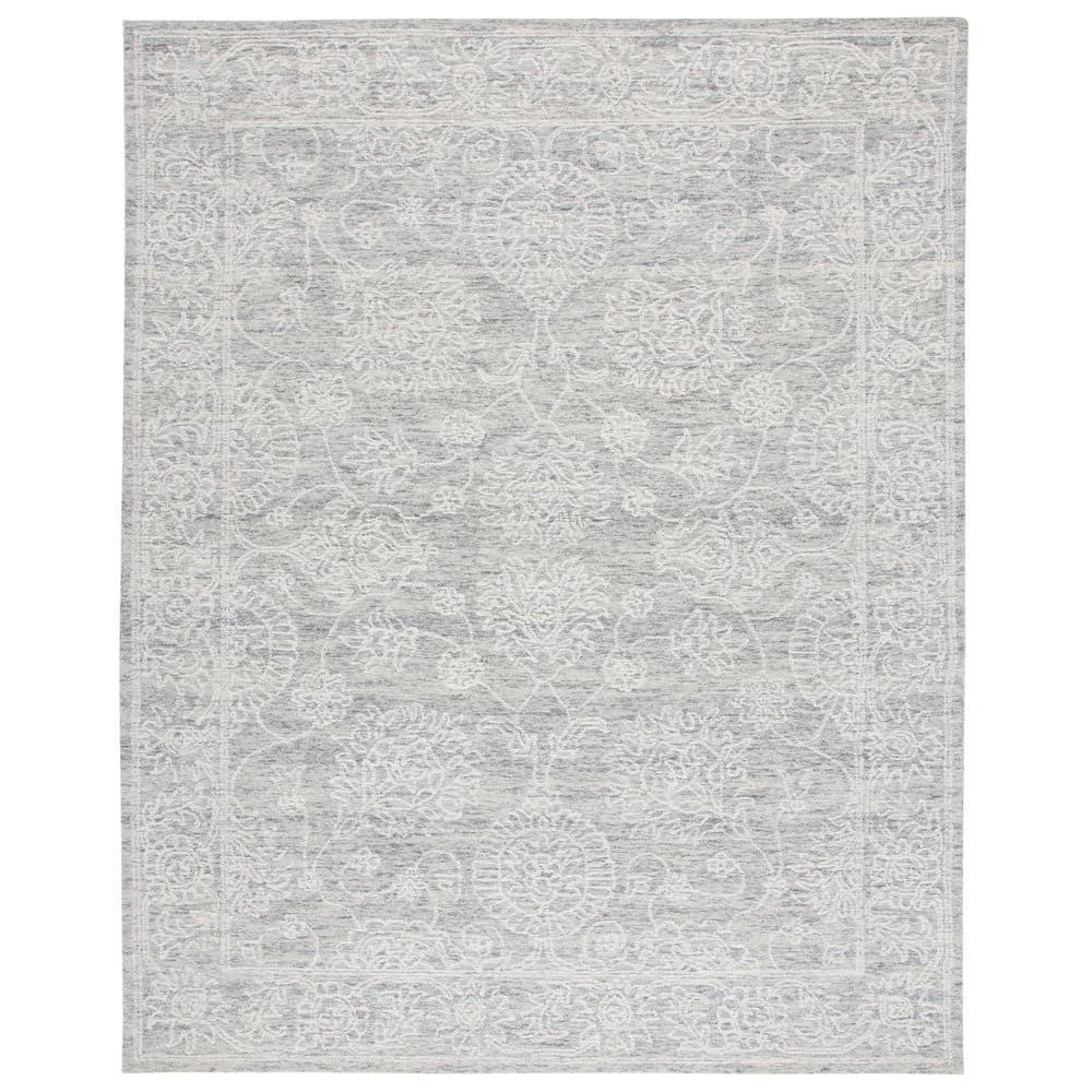 Metro MET806 Hand Tufted Indoor Area Rug - Natural/Grey - 8'x10' - Safavieh