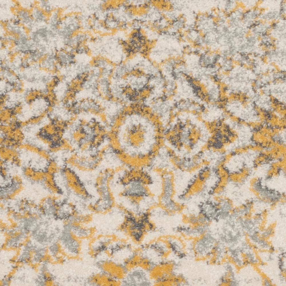 Evoke EVK238 Power Loomed Accent Rug - Ivory/Gold - 2'2"x4' - Safavieh.