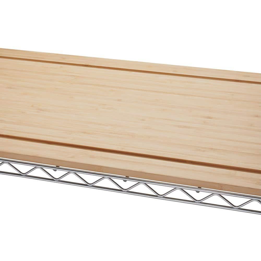 TRINITY EcoStorage® 36x14x60 Commercial Baker's Rack - Chrome