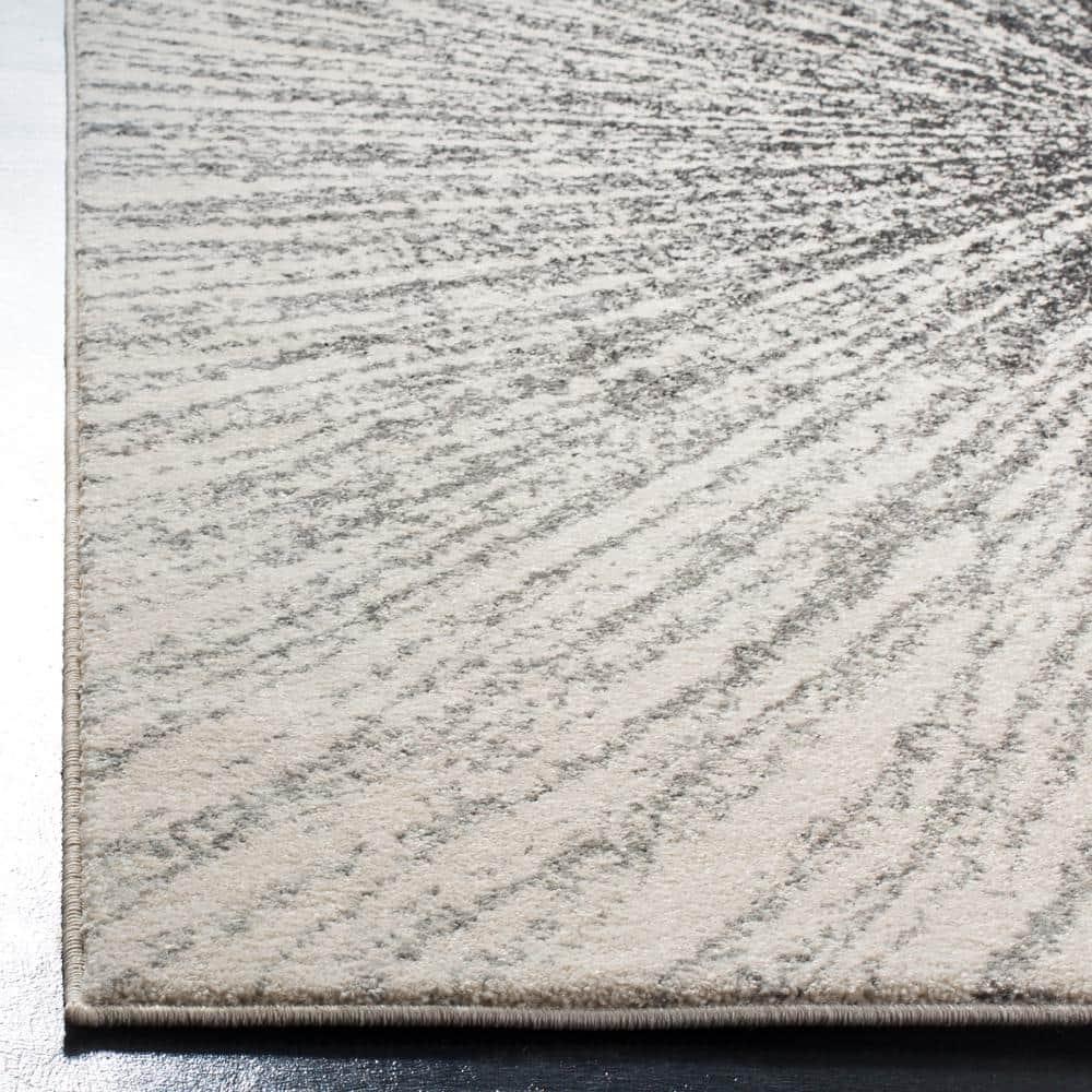 Evoke EVK228 Power Loomed Indoor Area Rug - Black/Ivory - 8'x10' - Safavieh