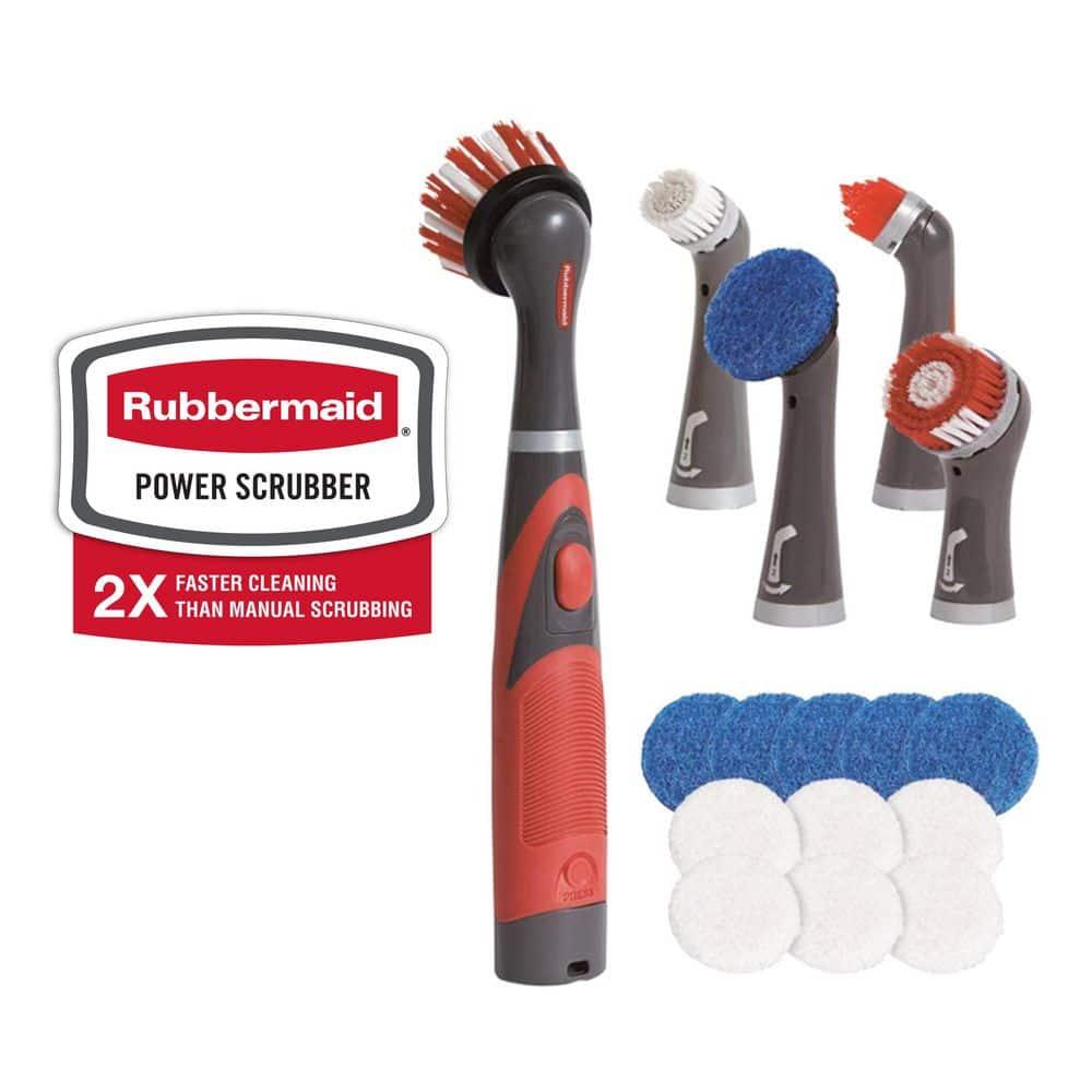 Rubbermaid Power Scrubber - 18pc