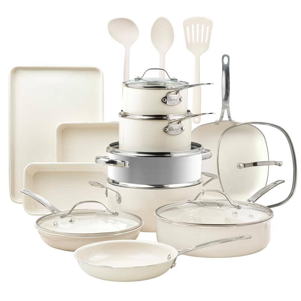 Gotham Steel Gotham Steel Naturals 20 Pc Express Cookware and Bakeware Set with Utensils