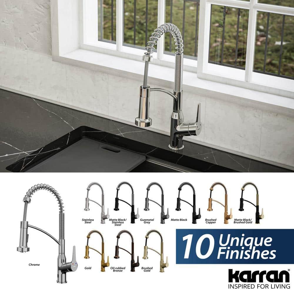 Karran KKF215C Karran Scottsdale Pull Down Touchless Kitchen Faucet