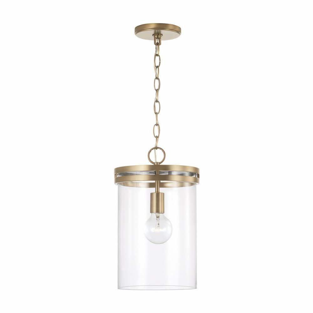 Capital Lighting 348711 Fuller 10" Wide Mini Pendant - Brass