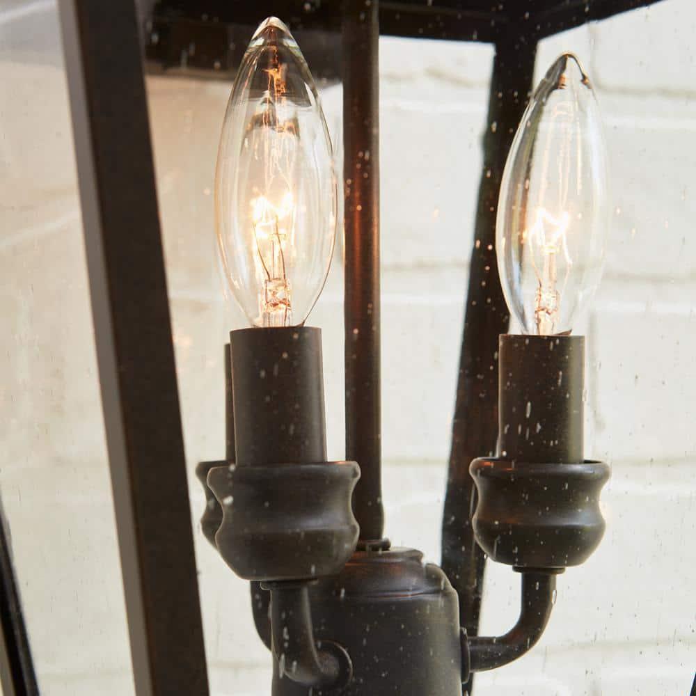 Generation Lighting Galena 19" High Sable Steel Outdoor Wall Light