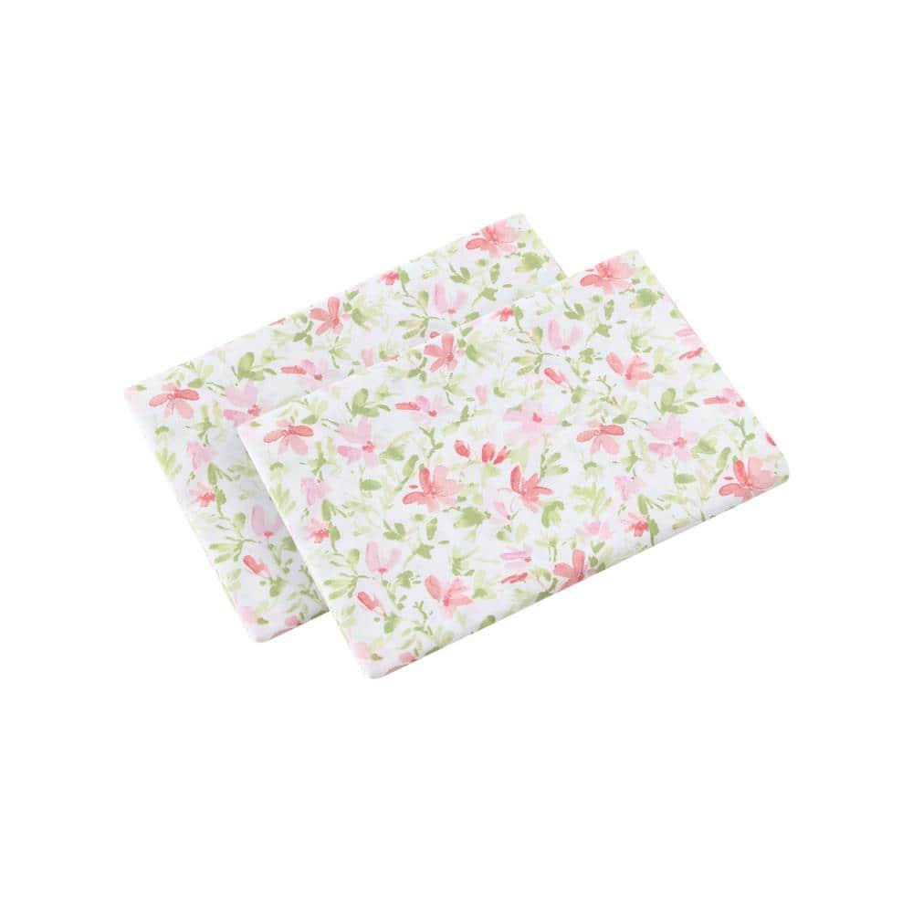 Laura Ashley Printed Cotton Percale Pillowcase Set (Set of 2)