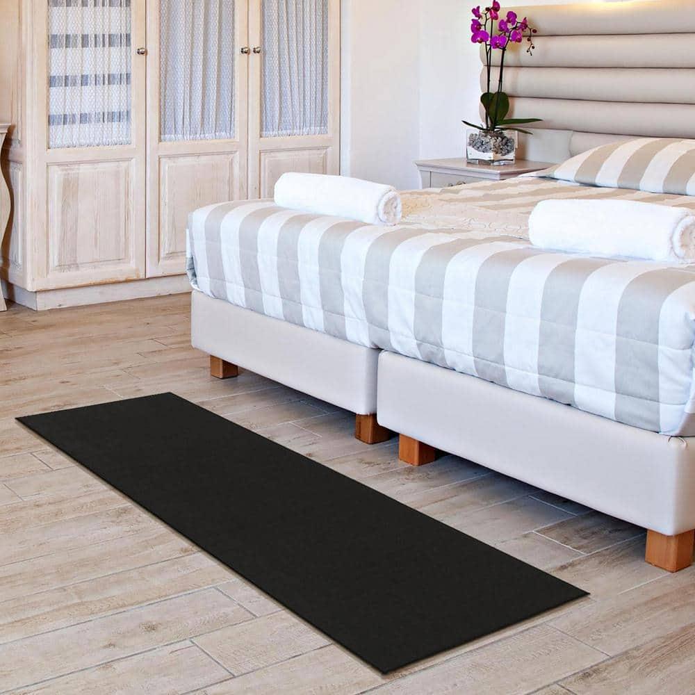 Ottomanson Ottohome Non-Slip Solid Area Rug For Living Room, Hallway Runner, Entryway Rug