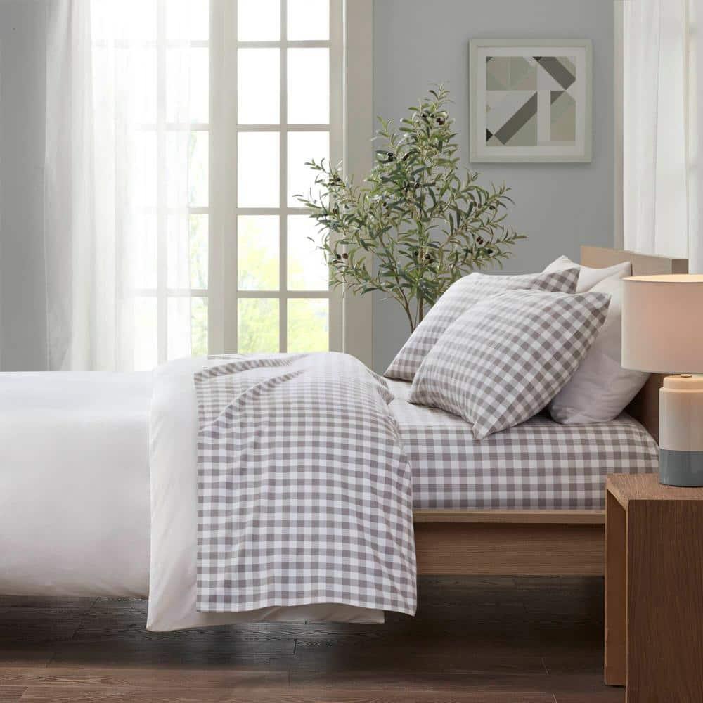 Madison Park Cozy Flannel 100% Cotton Sheet Set
