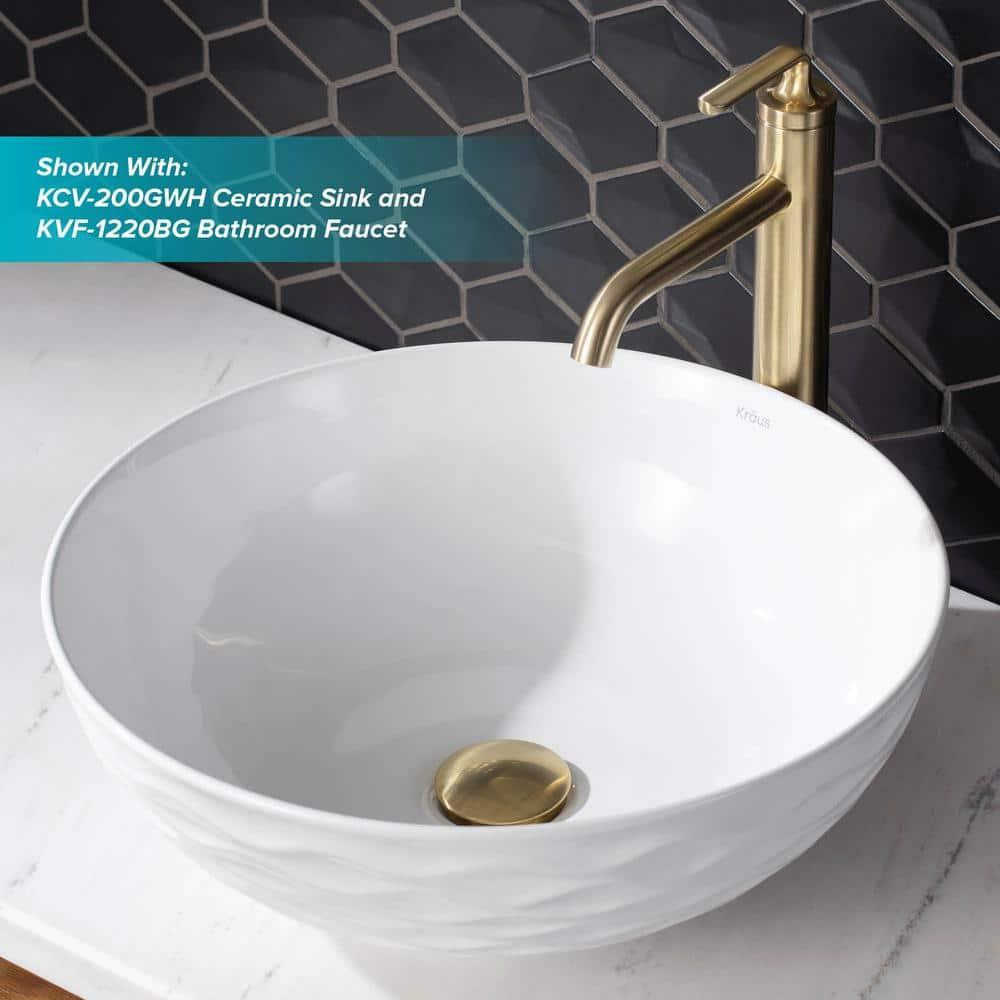 Kraus PU-10BG Pop-Up Bathroom Sink Drain