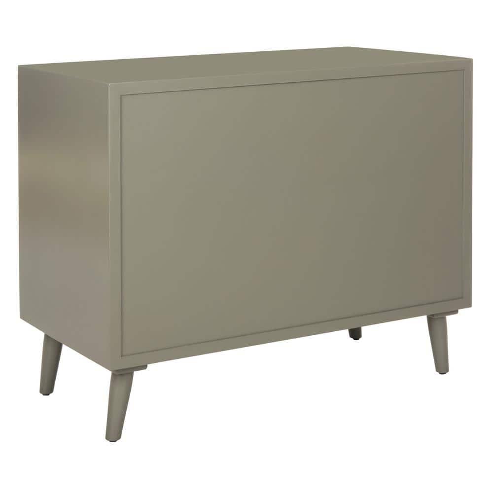 Blaize 3 Drawer Chest - CHS6601 - Dark Grey/Black - Safavieh
