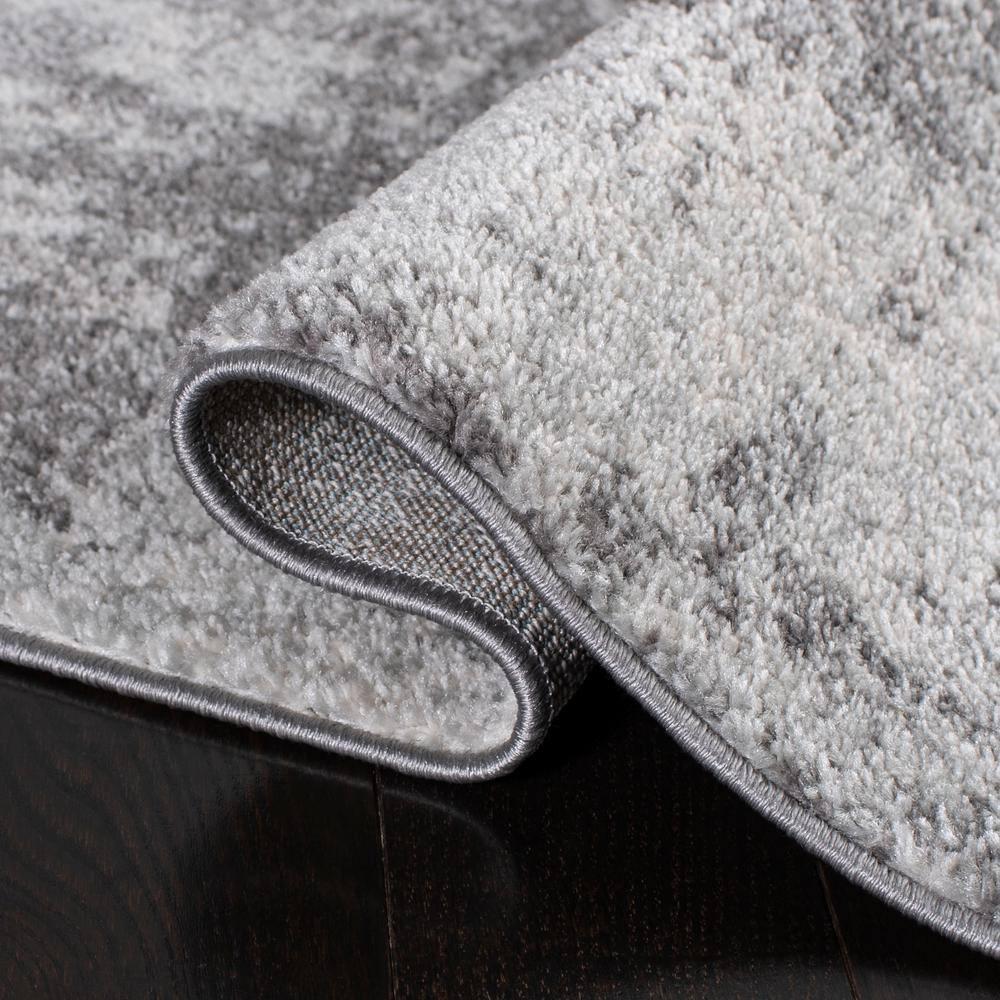 Tulum TUL209 Power Loomed Indoor Area Rug - Ivory/Grey - 5'x5' - Safavieh