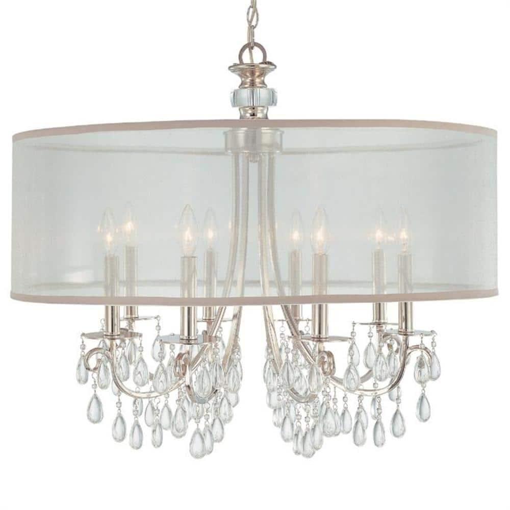 Crystorama Lighting - Eight Light Chandelier - Chandelier - Hampton - Eight