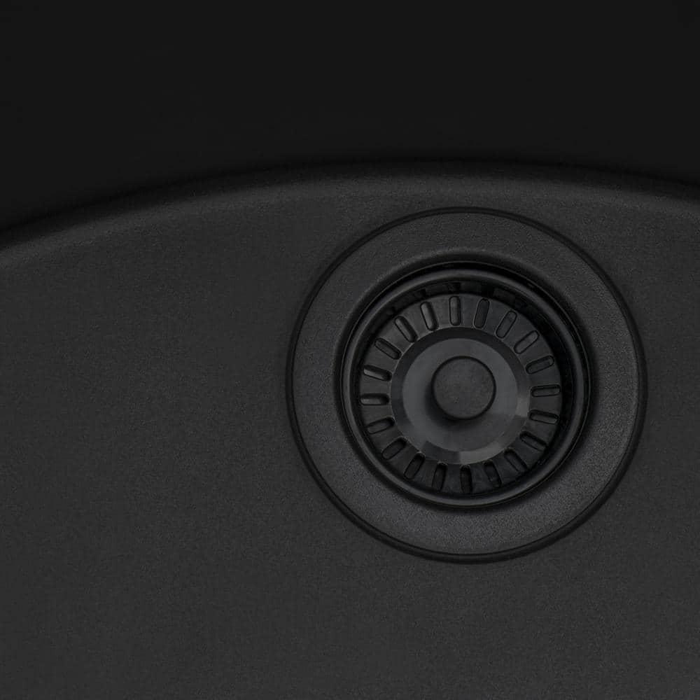 Ruvati 33-inch epiRock Workstation Double Bowl Undermount Kitchen Sink