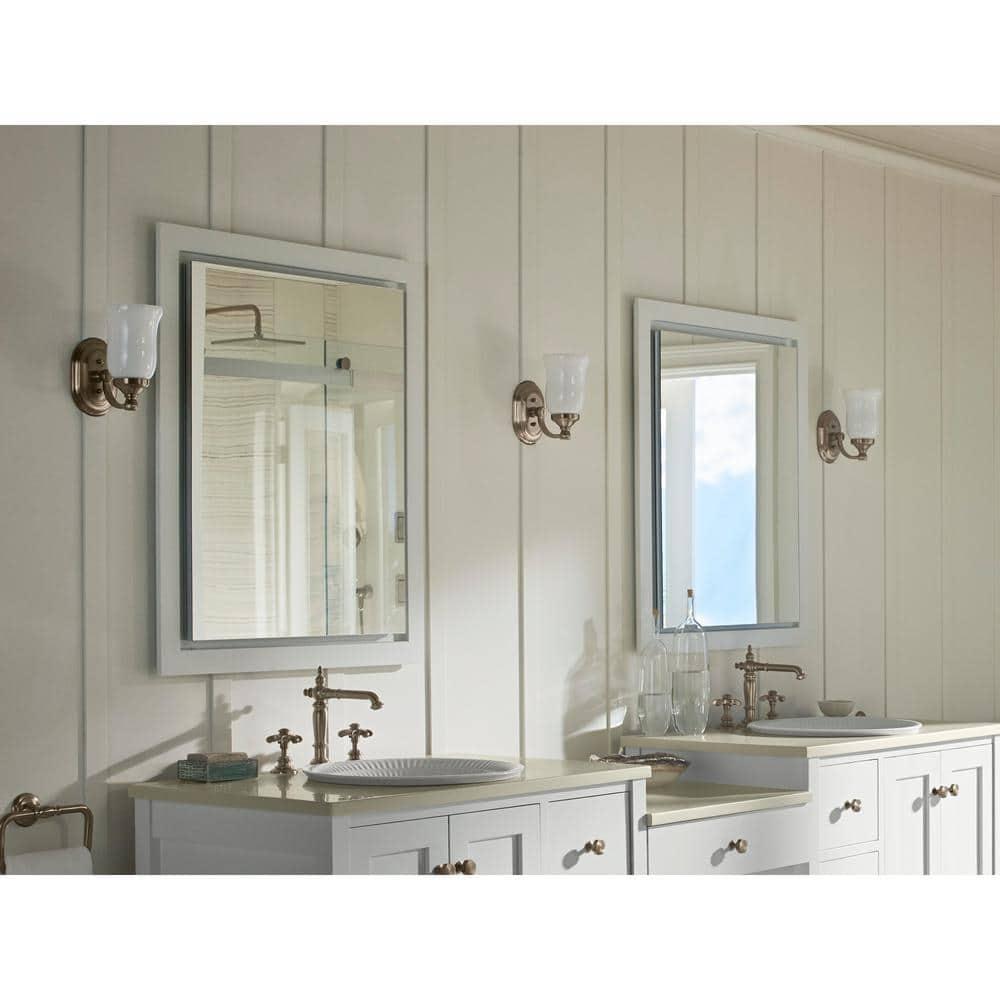 Verdera® Recessed or Surface Mount Medicine Cabinet with 3 Adjustable Shelves