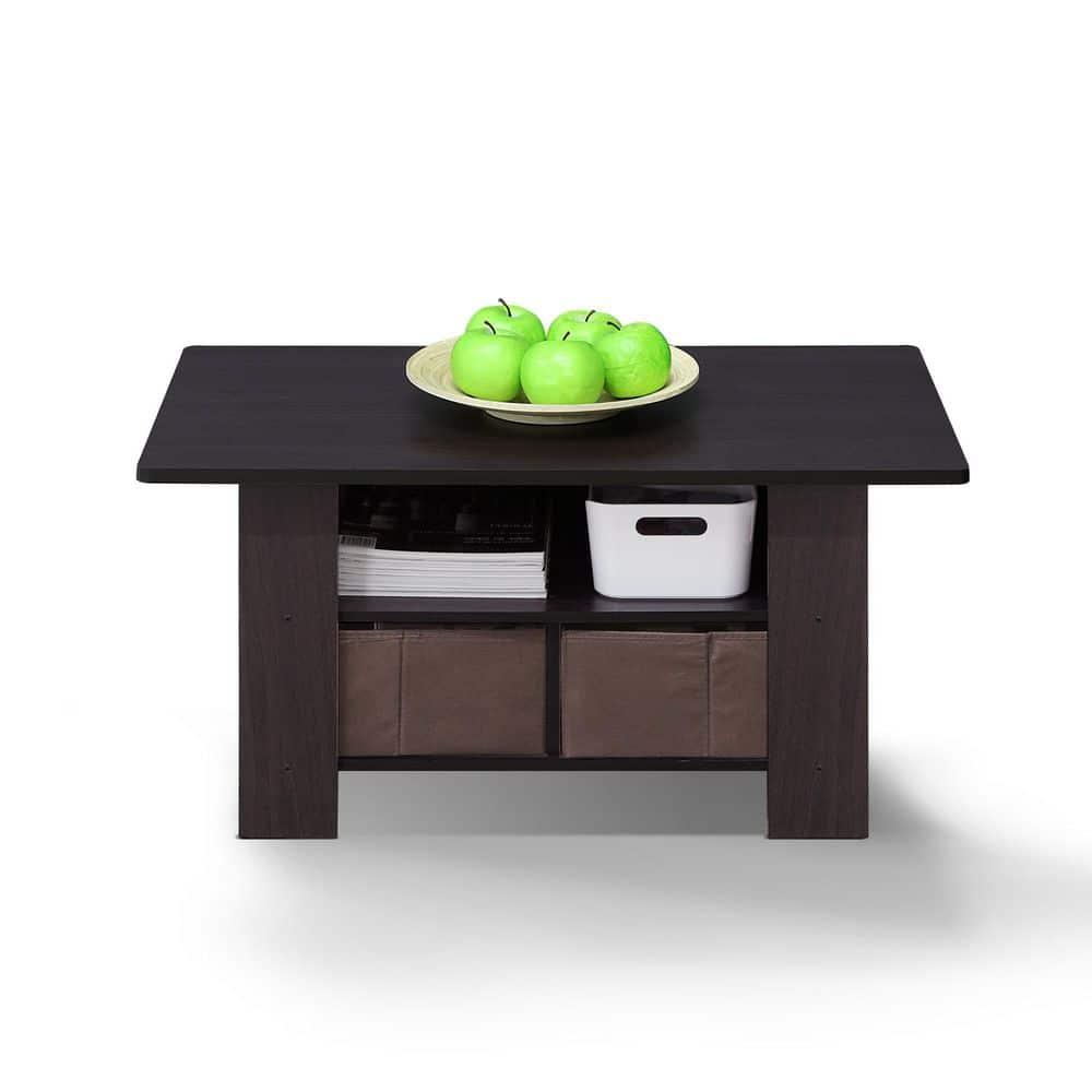 Furinno Andrey Coffee Table with Bin Drawer, Multiple Colors
