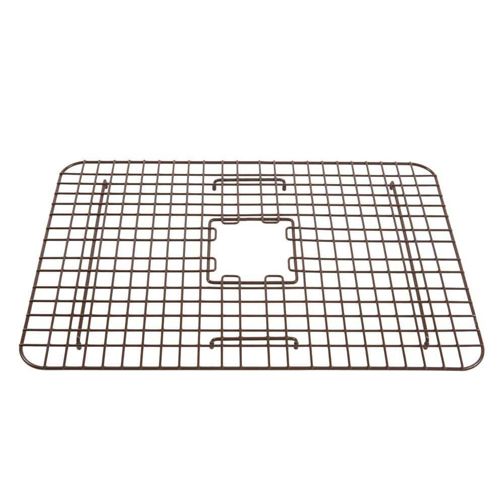 SinkSense Foster Antique Brown 25" x 17" Kitchen Sink Bottom Grid