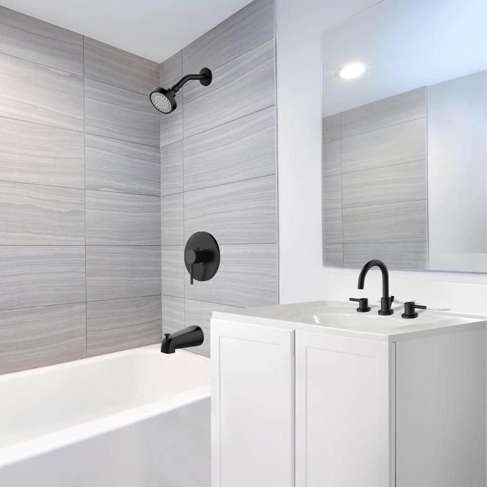 Design House 595629 Wall Mounted Tub Spout with Diverter