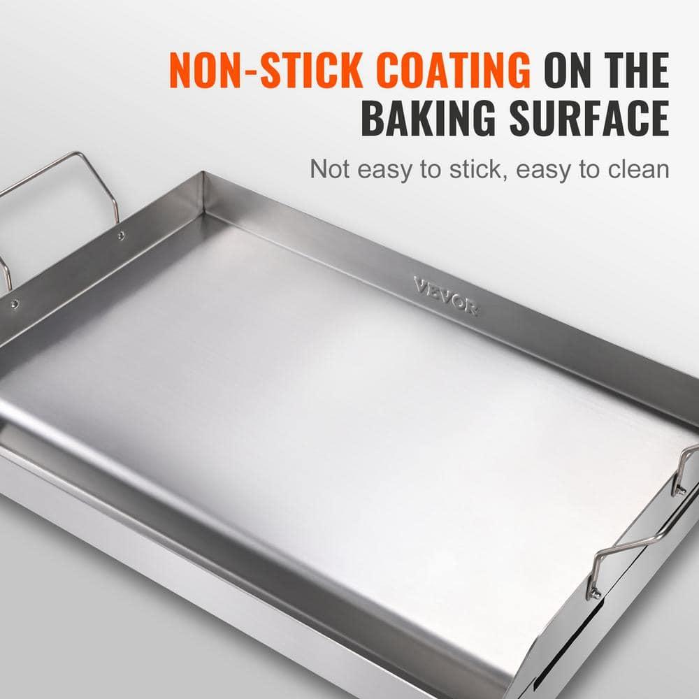 VEVOR 16'' Non-Stick Stainless Steel Griddle