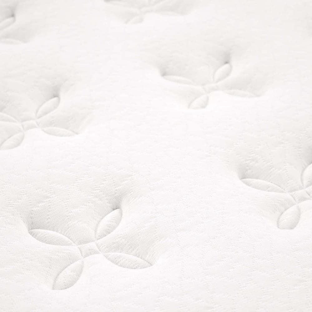 Modway Jenna 10" Innerspring and Foam Twin XL Mattress in White