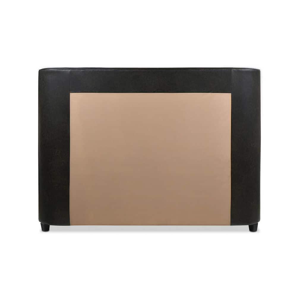 Brooklyn King-Size Luxe Wood Frame Upholstered Bed with Tufted Nailhead Trim