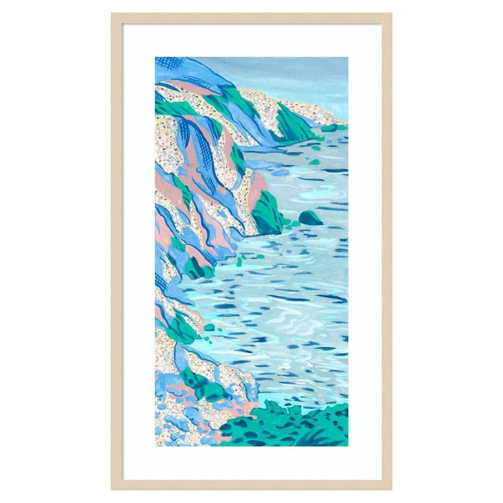 Amanti Art 24"x41" Ideal Vacation II by Melissa Wang Wood Framed Wall Art Print