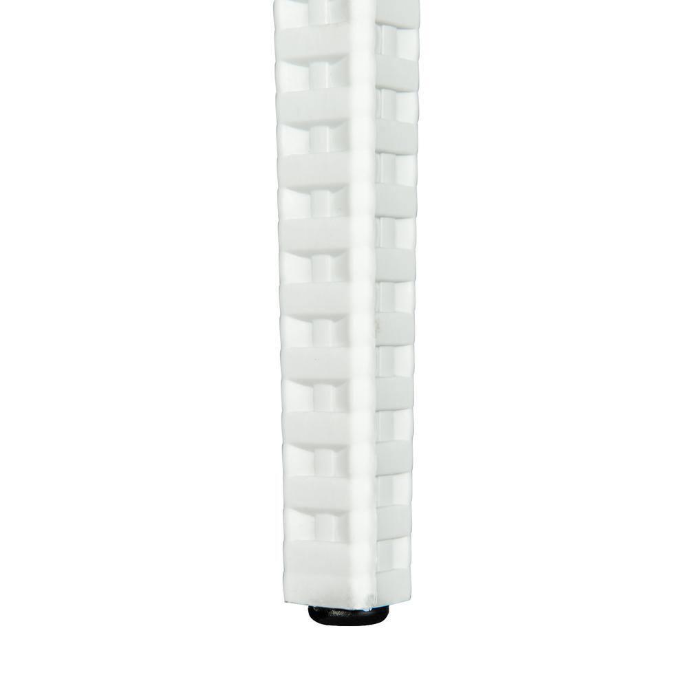 Weave Mace Indoor Outdoor Dining Chair (Armless), Set Of 4 - White