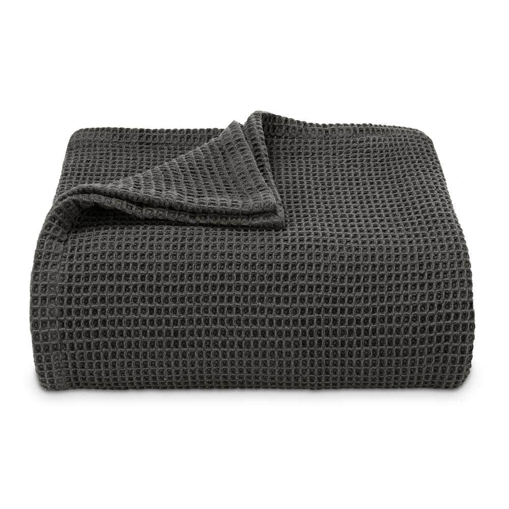 Vera Wang Vera Wang Waffleweave Cotton Blanket