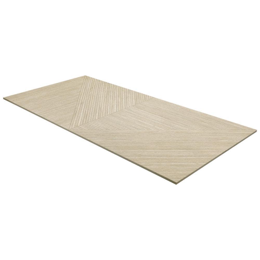 23.62 in. x 47.24 in. Matte Porcelain Wood Look Wall Tile (15.49 Sq. Ft./ case)